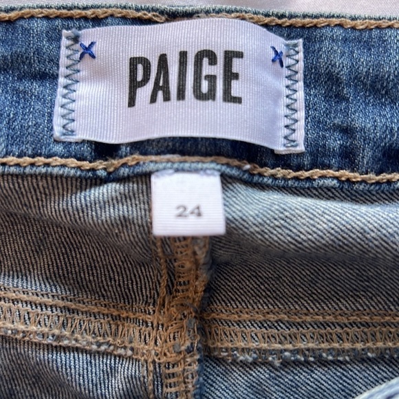 Paige Verdugo Ankle Jeans Size 24 - Picture 5 of 7